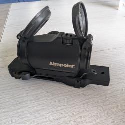 Aimpoint micro h2 4MOA  avec montage amovible .