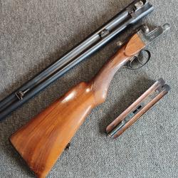 Ancien Fusil H&eacute;lice artisan Fran&ccedil;ais calibre 16 65 syst&egrave;me Anson&Deeley en super &eacute;tat canon miroir