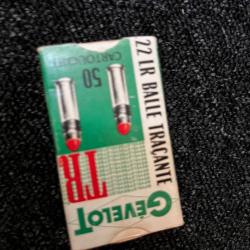 Balles tracantes 22 lr