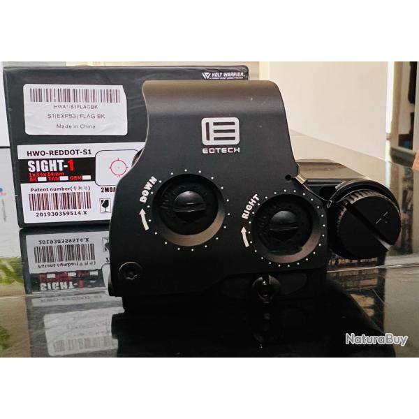 Holy warrior red dot EXPS3 S1 (noir)