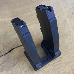 Talon double Chargeur CZ455 CZ457Noir Mat