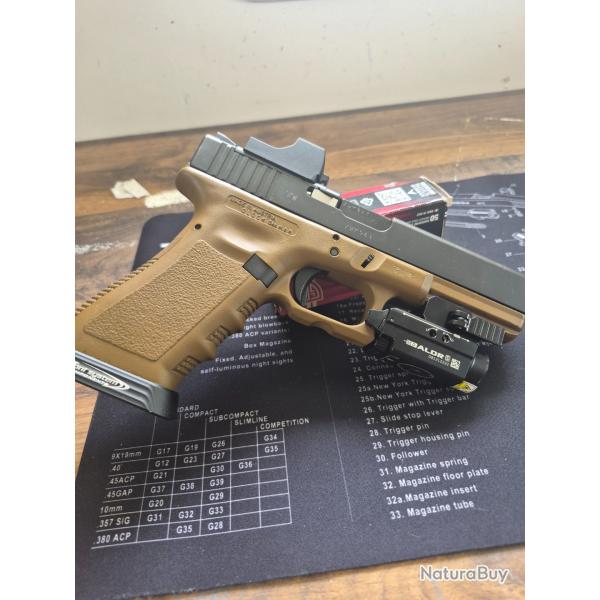 Glock 17 avec option