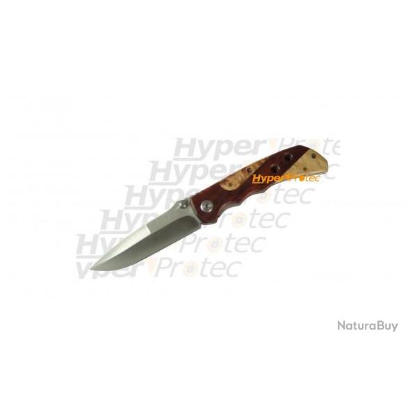 Couteau pliant Two Colors - manche en bois