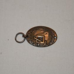 PLAQUE BRACELET REGIMENTAIRE-LIGNE MAGINOT UNITE DE FORTERESSE FRANCE 1940-2&deg;WW