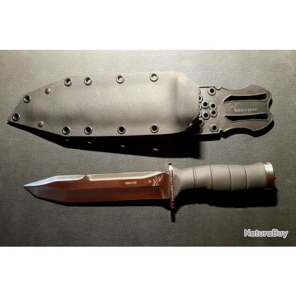 Couteau Wildsteer krypton By Aton - GIGN Fabriqu� en France Collector N�86/100 Chris Reeve Extrema