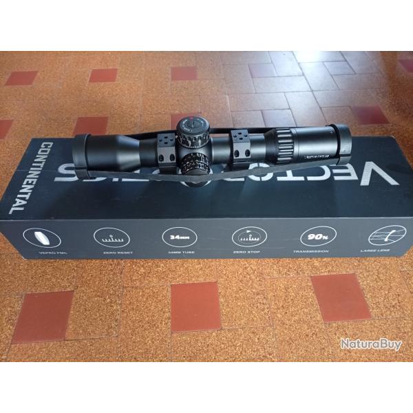 nette de Chasse Vector Optics Continental X6 - 2-12x44 - RAR