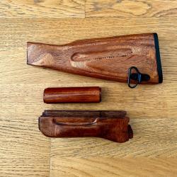 Set crosse / garde main bois Cyma pour r&eacute;plique de AKM/AK74