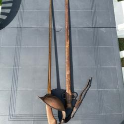 Sabre cavalerie britannique Pattern 1908 dat&eacute; 1916 WWI Sanderson Wilkinson