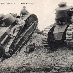 Carte Postale - Camp de Mailly - Chars d'Assaut - N&deg;8583