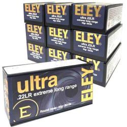 ELEY ULTRA 40 gr Cal 22 lr LES 500