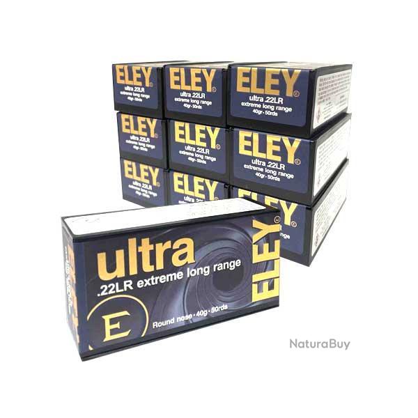 ELEY ULTRA 40 gr Cal 22 lr LES 500