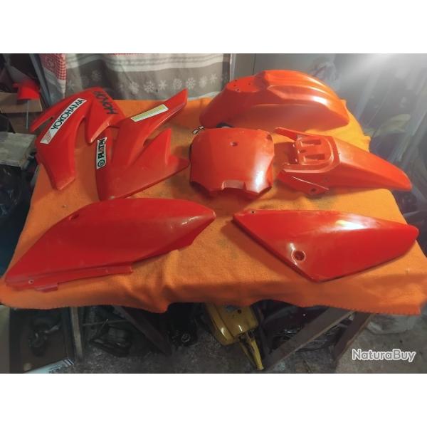 Car�nage complet moto dirt / kit plastiques complet moto dirt