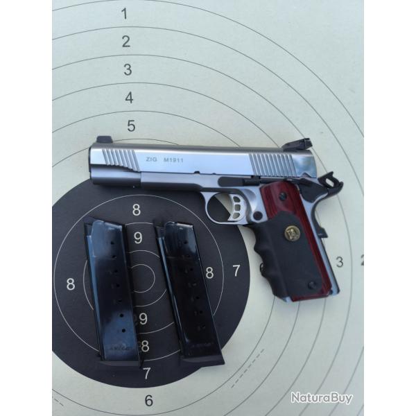 VENDS TISAS 1911 INOX 45 ACP