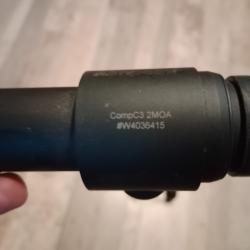 Aimpoint compc3 2moa montage bar benelli ect