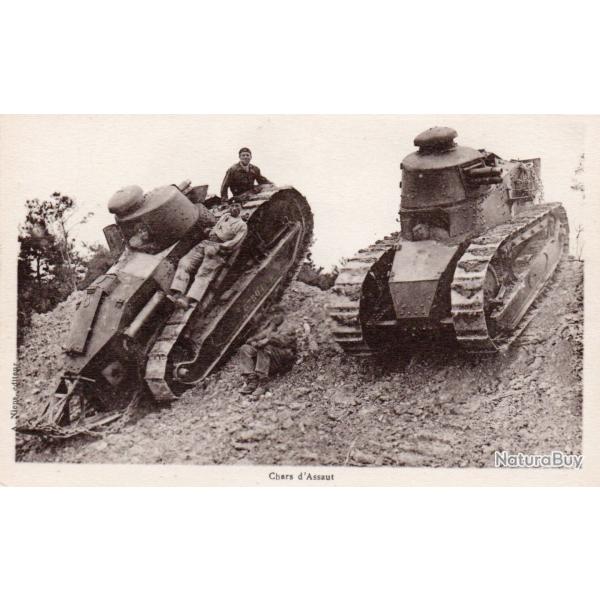 Carte Postale Chars d'Assaut - N�8585