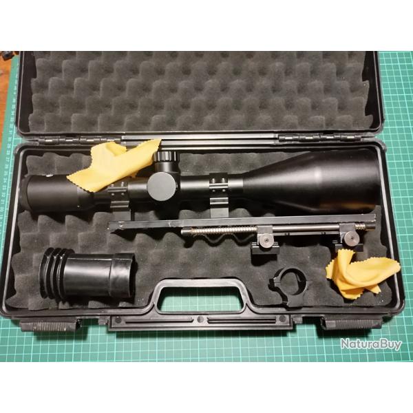 Lunette de hutte gibier d'eau 9x63 RTI + compensateur + adaptateur 11/22