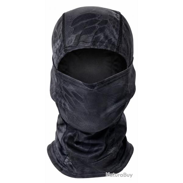 Cagoule Camouflage Python Noir Respirante Polyester