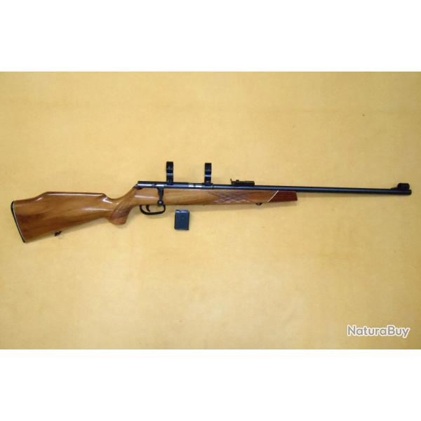 BELLE CARABINE VOERE LUXE - Cal 22 Magnum - � CHARGEUR +MONTAGE - DEPART 1� SANS PRIX RESERVE !!!