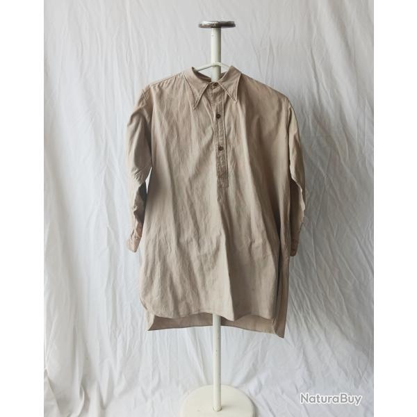 Uniforme Britannique WW2 - GB249962b Chemise coton cadre 1944