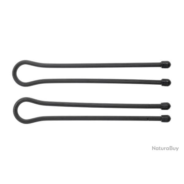 Nite Ize - Gear Tie Reusable Rubber Twist Tie 18" 2pcs - Black - R�f: GT18-2PK-01