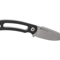 Defcon D2 Fixed Blade Silver Flecks Handle - Ref: TD0007BK3