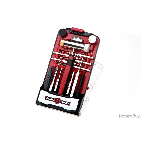 Real Avid - Accu-Punch Hammer & AR-15 Pin Punch Set - R�f: 11323100000