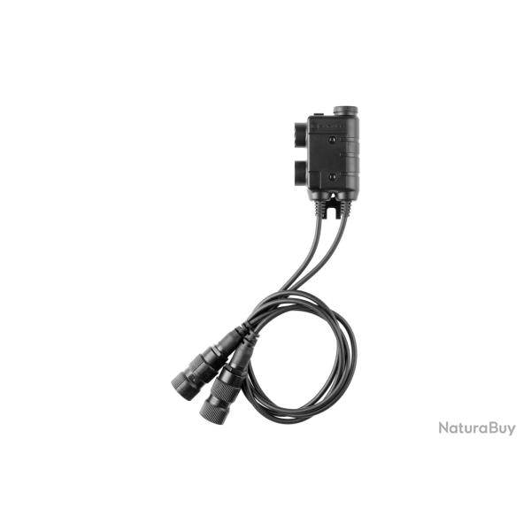 Earmor M56 Dual Comm Tactical PTT for 2x PRC Radios - Ref: 12733306000