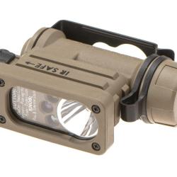 Streamlight Sidewinder Compact II Military Model Flashlight White / Red / Blue / IR Light - Ref: 126