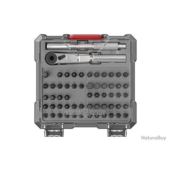 Real Avid X3 Driver 57-Piece Gunsmithing Bit Set - Ref: AVX3GBS57