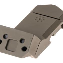 Arisaka - Offset 35 / 45 Degrees Optic Mount Base - FDE - R&eacute;f: OOM-BASE-FDE