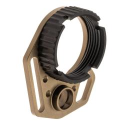 Strike Industries Ultralight Multi-Function End Plate and Anti-Rotation Castle Nut - Ref: SI-AR-UL-M