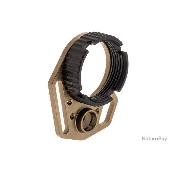 Strike Industries Ultralight Multi-Function End Plate and Anti-Rotation Castle Nut - Ref: SI-AR-UL-M