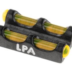 LPA - Yellow Twin Fiber Optics Front Sight 2,6 MA Thread - R&eacute;f: 12232400000