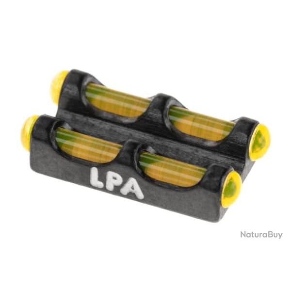 LPA - Yellow Twin Fiber Optics Front Sight 2,6 MA Thread - R�f: 12232400000
