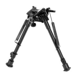 RokStad - 9 Inch Swivel Spring Retractable Bipod - Black - R&eacute;f: 12846006000