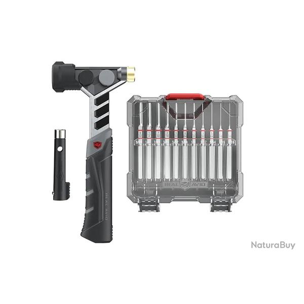 Real Avid Armorer's Master Hammer and Accu-Punch Standard Pin Punch Set - Ref: AVAMHAPS