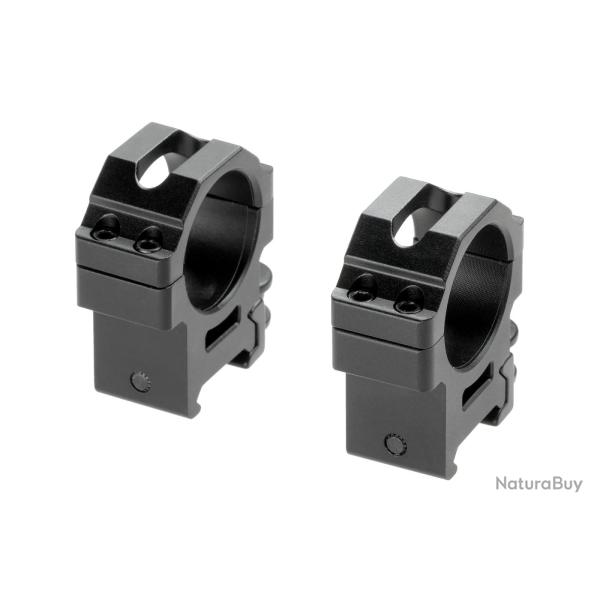 Leapers 30mm QD CNC Mount Rings Medium - Ref: RQ2W3154