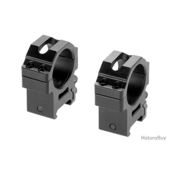 Leapers 30mm QD CNC Mount Rings Medium - Ref: RQ2W3154