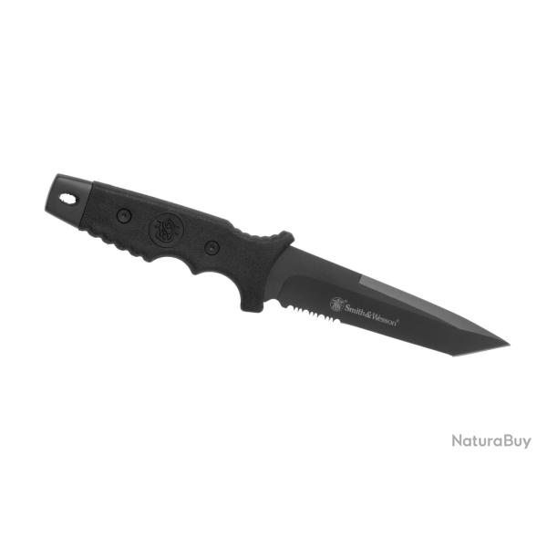 Smith & Wesson SW7S Fixed Blade Serrated Tanto - Ref: SW7S