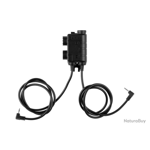 Earmor M56 Dual Comm Tactical PTT for 2x Motorola Talkabout - Ref: 12732806000