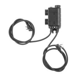 Earmor M56 Dual Comm Tactical PTT for 2x Kenwood - Ref: 12733106000