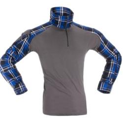 Invader Gear - Flannel Combat Shirt - Taille XS - Blue - R&eacute;f: 10860170020