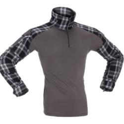 Invader Gear - Flannel Combat Shirt - Taille 3XL - Black - R&eacute;f: 10860106050