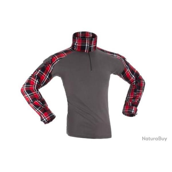 Invader Gear - Flannel Combat Shirt - Taille XS - Red - R�f: 10860103520