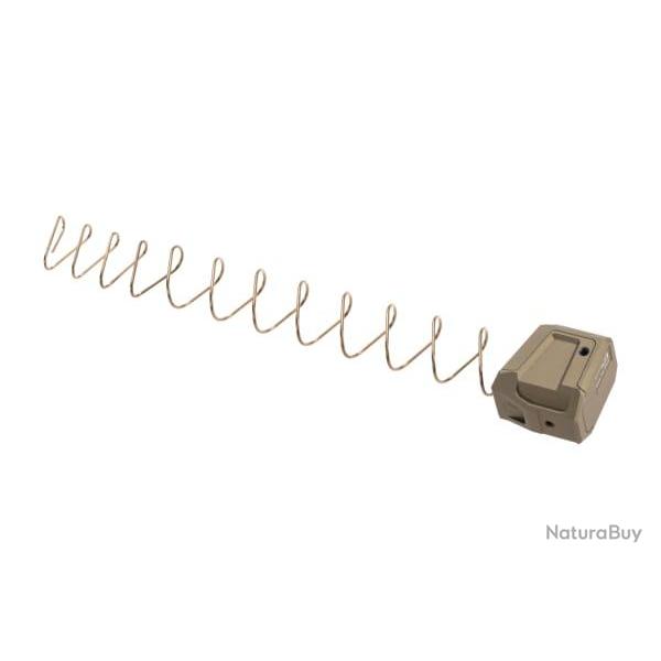 Strike Industries - Aluminum Extended Magazine Plate for Sig Sauer P320 - FDE - R�f: SI-EMP-AL-P320-