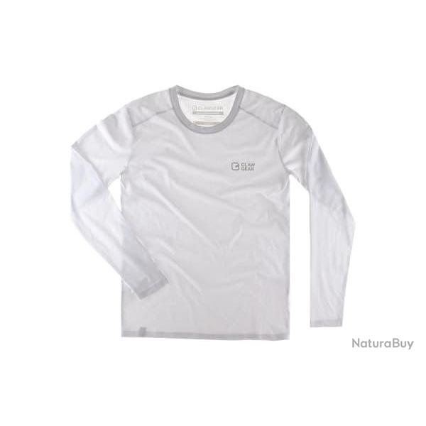 Clawgear - Basic Tee LS - Taille 3XL - White - R�f: 12201400150