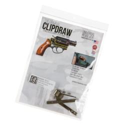 Clipdraw Universal for most Revolvers - Silver - R&eacute;f: 10570241500