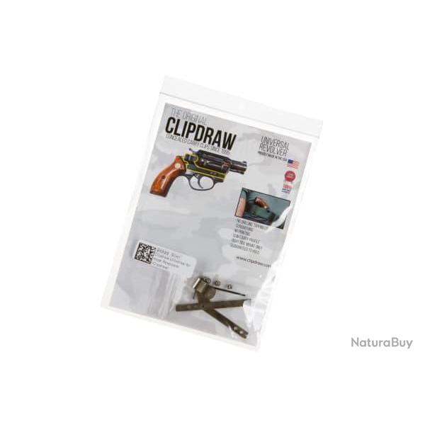 Clipdraw Universal for most Revolvers - Silver - R�f: 10570241500