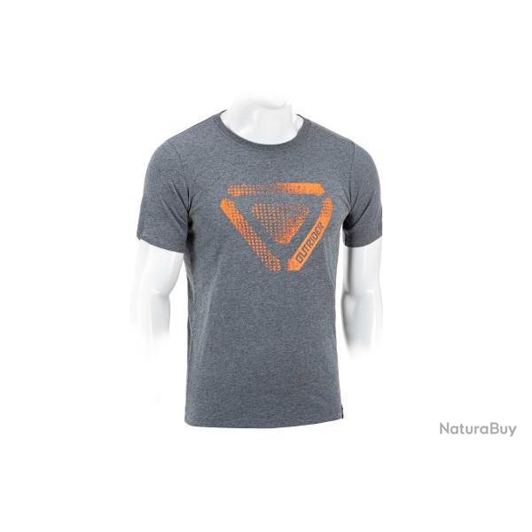 Outrider - OT Halftone Tee - Taille 3XL - Dark Grey - R�f: 11188011150