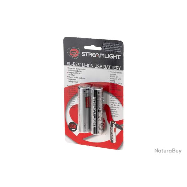 Streamlight SL-B26 Li-ion USB 2-Pack - Ref: 22102